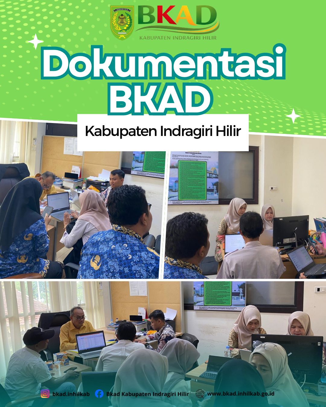 BKAD Kabupaten Indragiri Hilir Gelar Rekonsiliasi dan Persiapan Data Rekening SP2D Online Gaji ASN Tahun 2026
