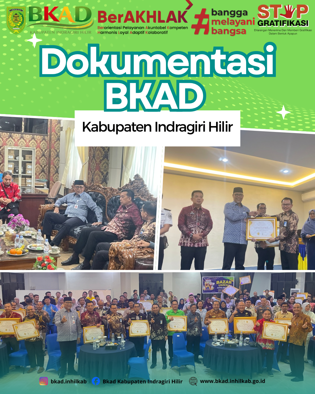 Pemkab Inhil Raih Peringkat Pertama Pengelolaan Keuangan Daerah dari KPPN Rengat