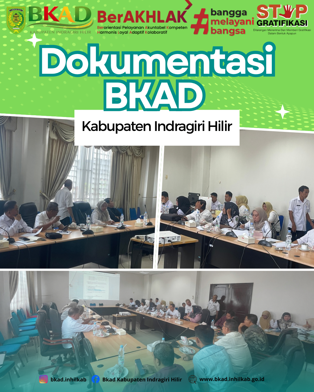 BKAD Inhil Hadiri Finalisasi Pembahasan Ranperda Barang Milik Daerah Bersama Pansus II DPRD Kabupaten Indragiri Hilir