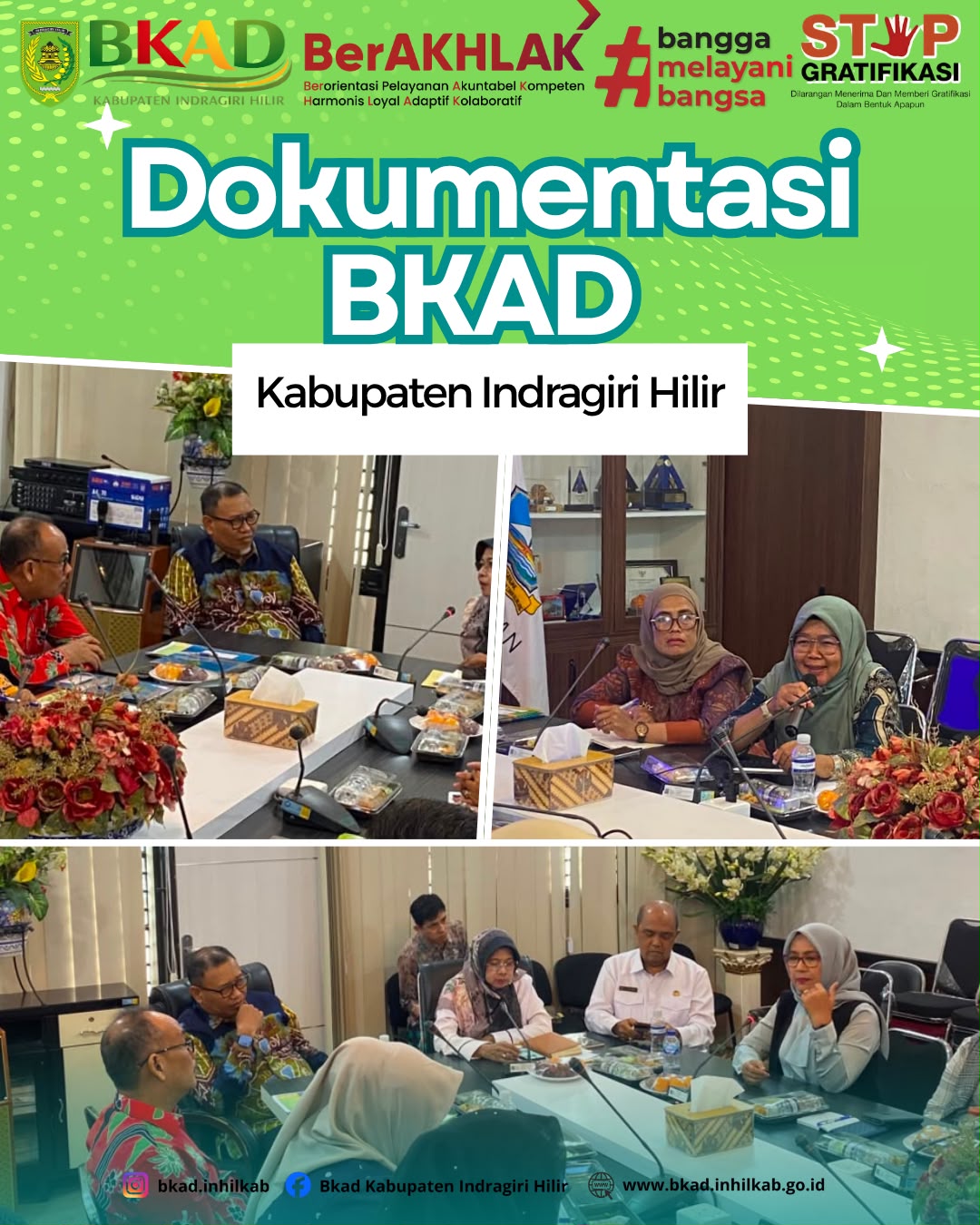 BKAD Kabupaten Indragiri Hilir Laksanakan Studi Tiru ke BKAD Kabupaten Bintan dalam Upaya Optimalisasi Pendapatan Daerah Melalui Penempatan Dana Deposito